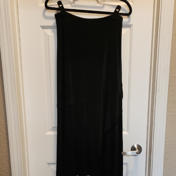 Chico's Dresses & Skirts - Chico's Black Asymmetrical Skirt